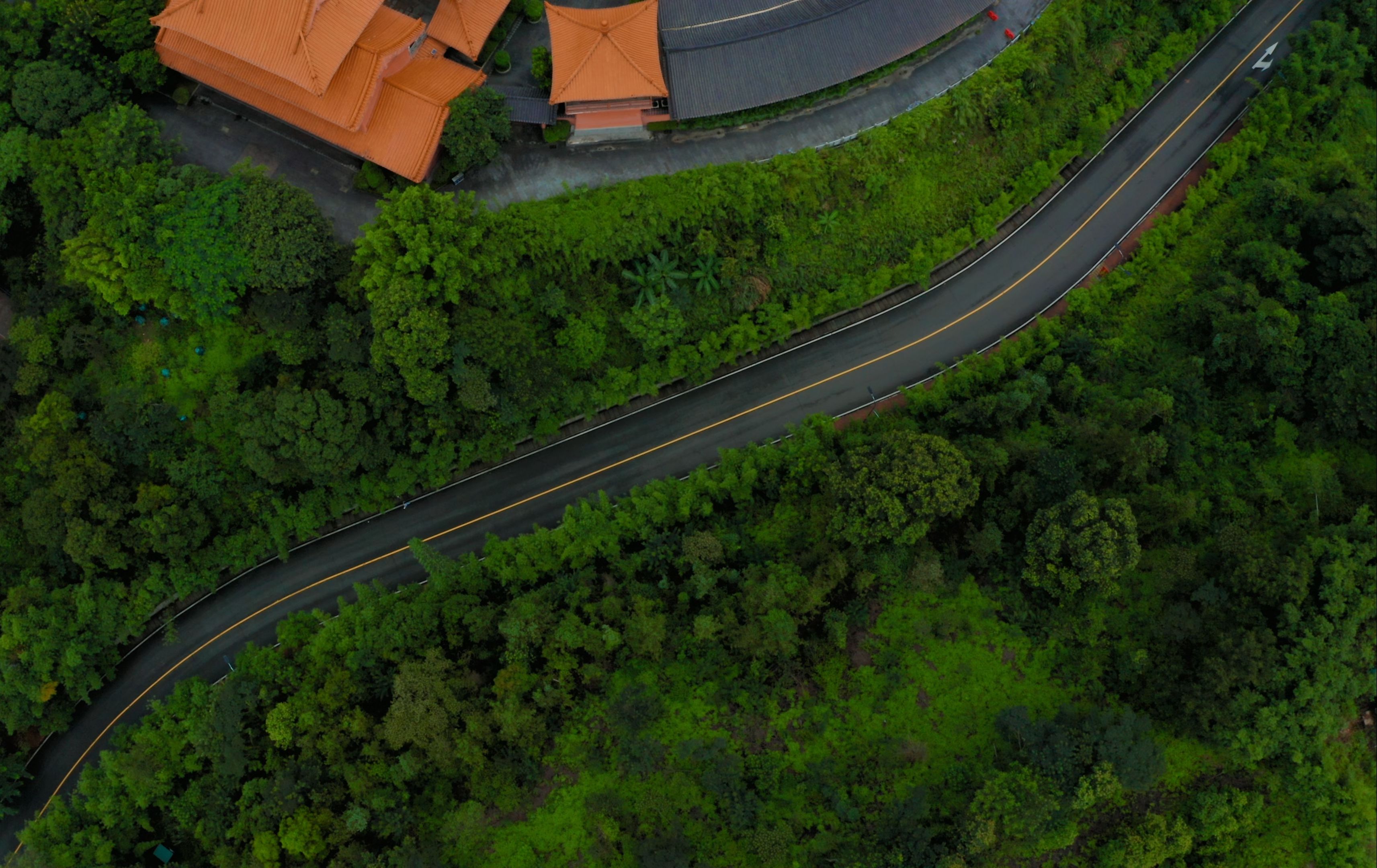 河源巴伐利亚小镇航拍