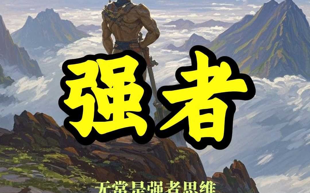 接受无常就是强者思维