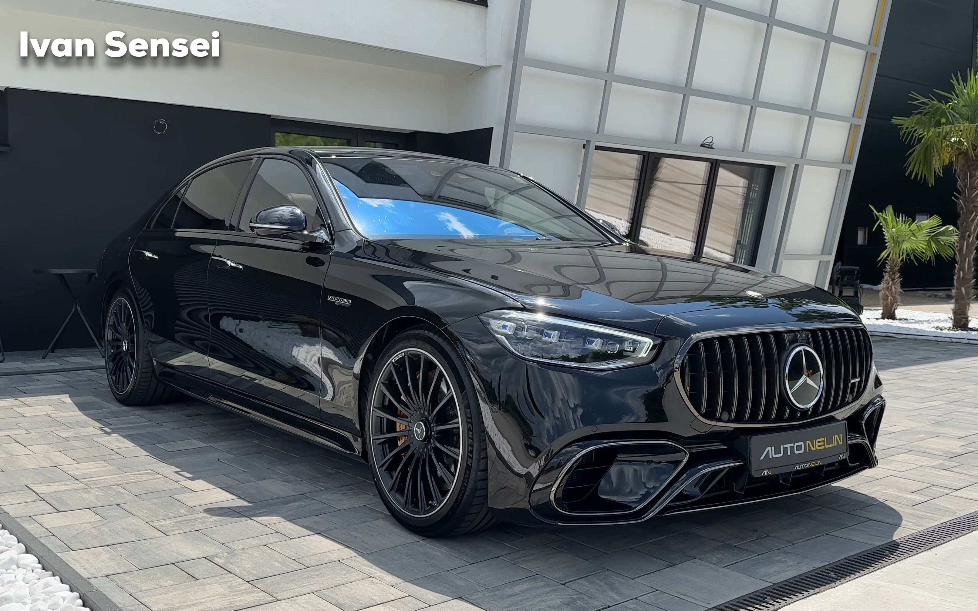 奔驰amg w223 s级 amg s63 v8 2023款伊万老师测评 声浪(机翻字幕)