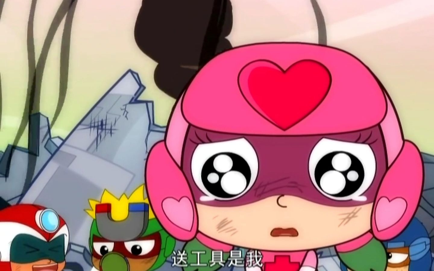 没想到宅博士和三位超人平时这么欺负甜心超人!