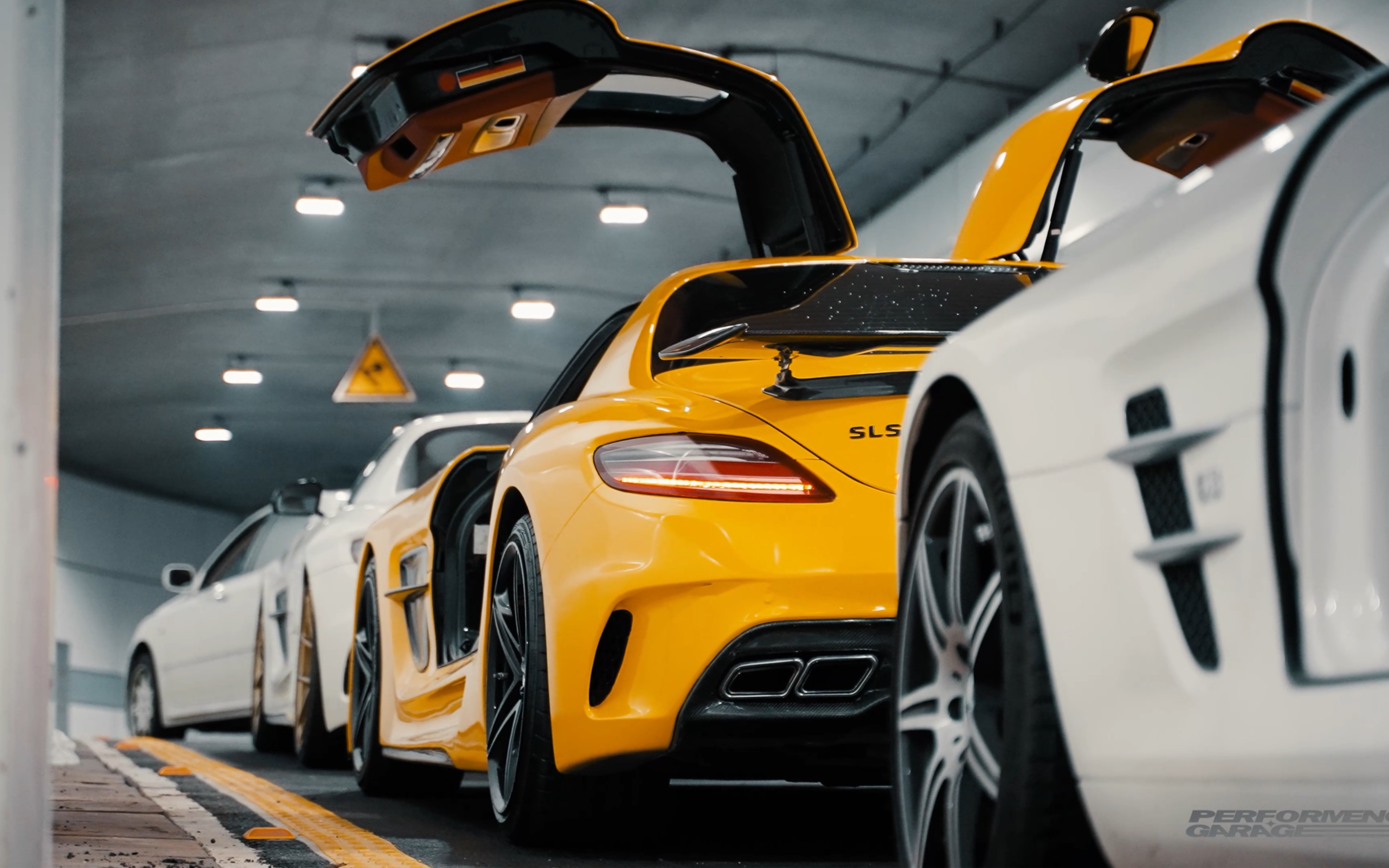 活动  【4k】罕见三台sls聚会手持拍摄片段,bs套件 鸥翼门