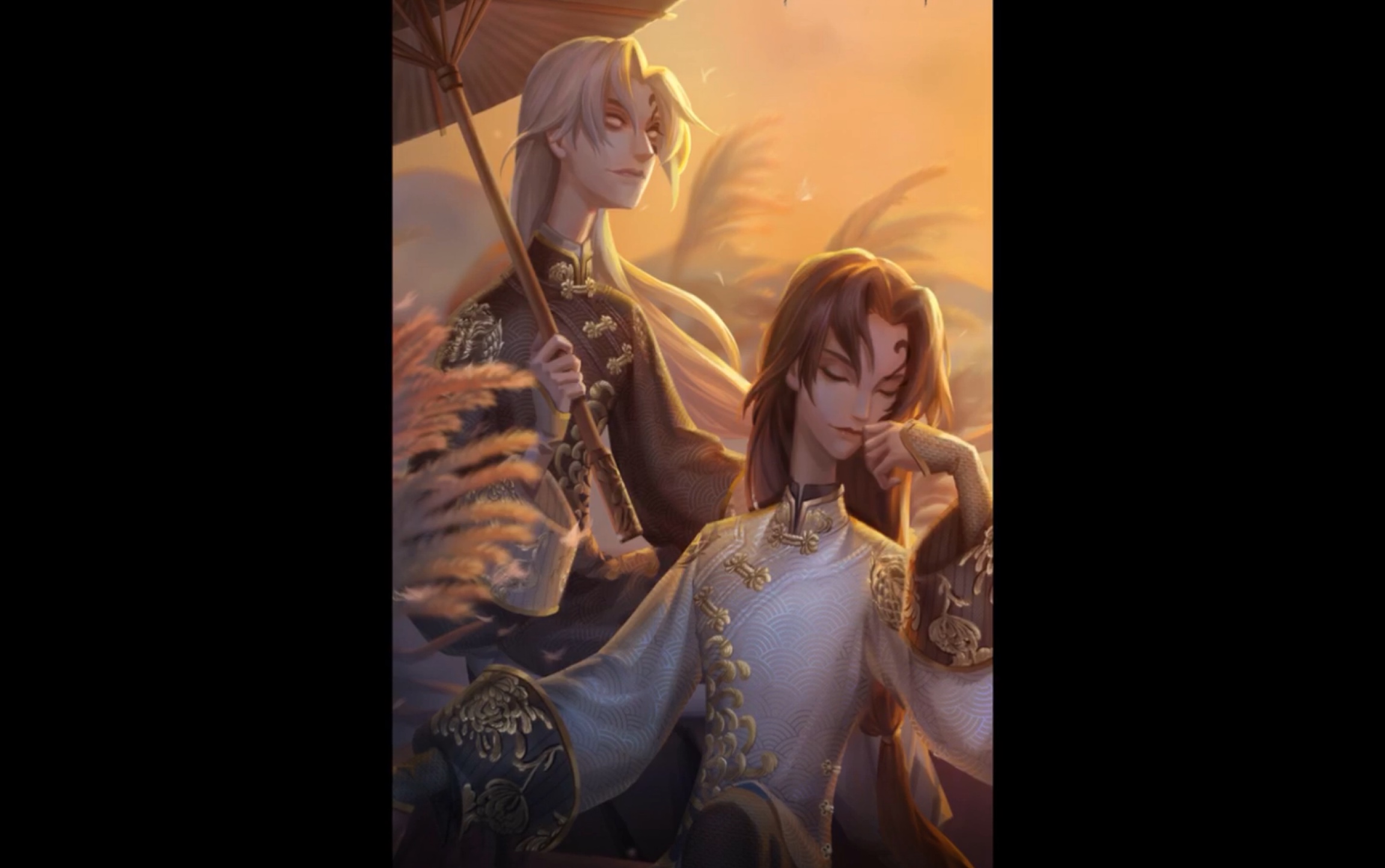 【第五人格】宿伞之魂新皮—残花泪,这俩男人竟该死的甜美,awsl_哔哩