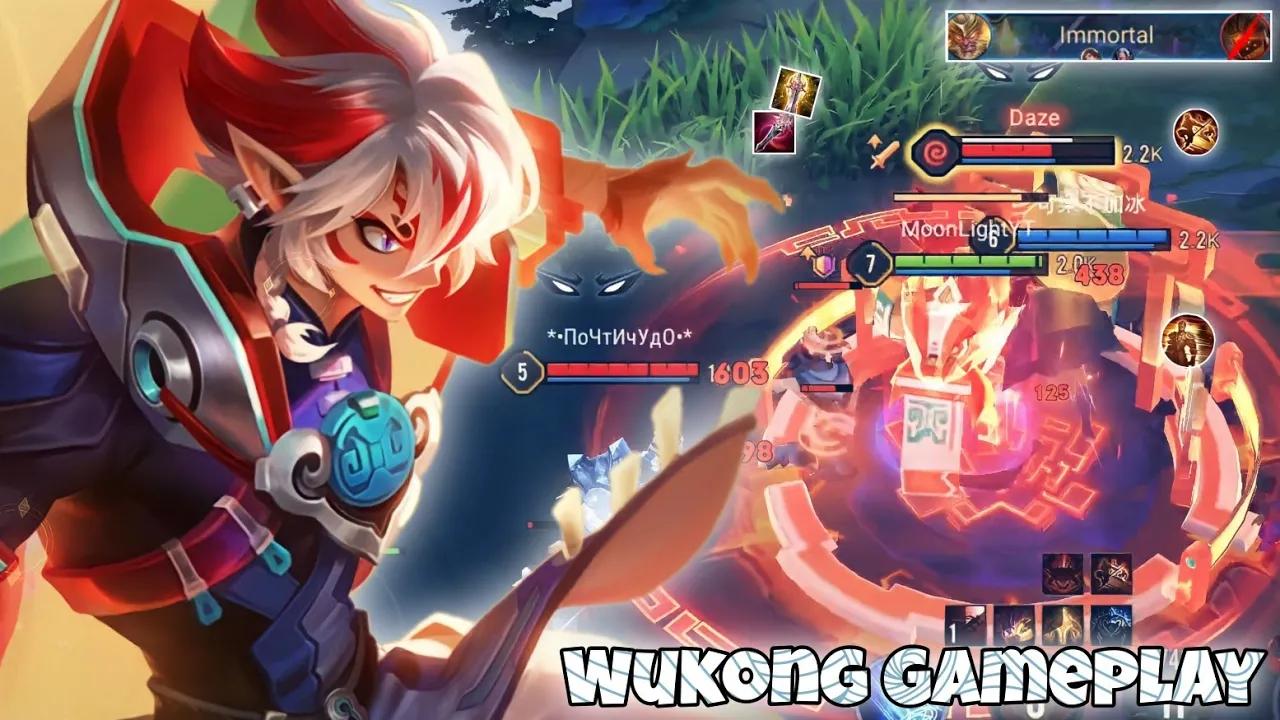 [图]Wukong Jungle Pro Gameplay | Deadly Monkey | Arena of Valor Liên Quân mobile CoT