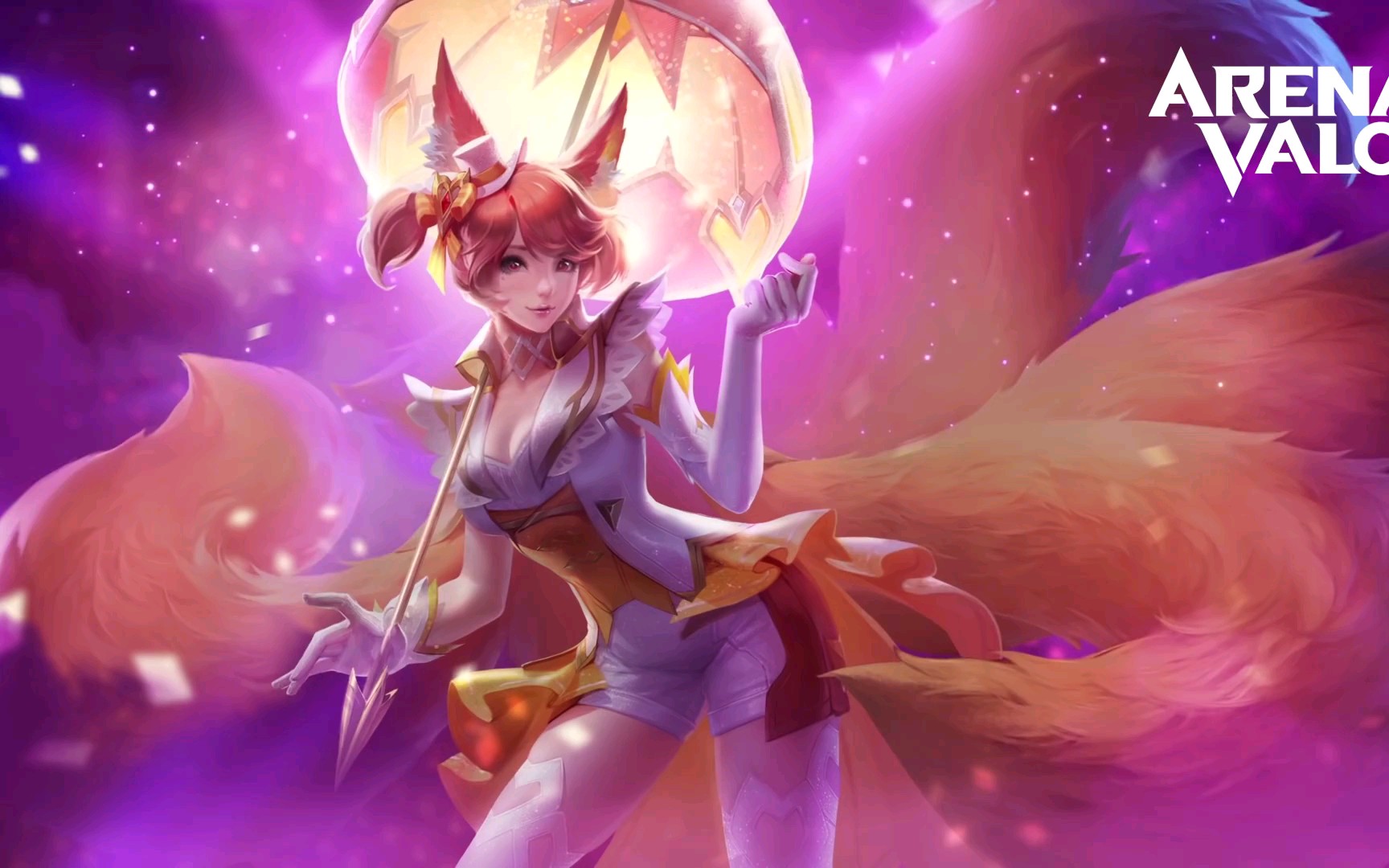 [图]Arena of valor(传说对决)莉莉安偶像歌手皮肤音乐《未来のメロディ》MV