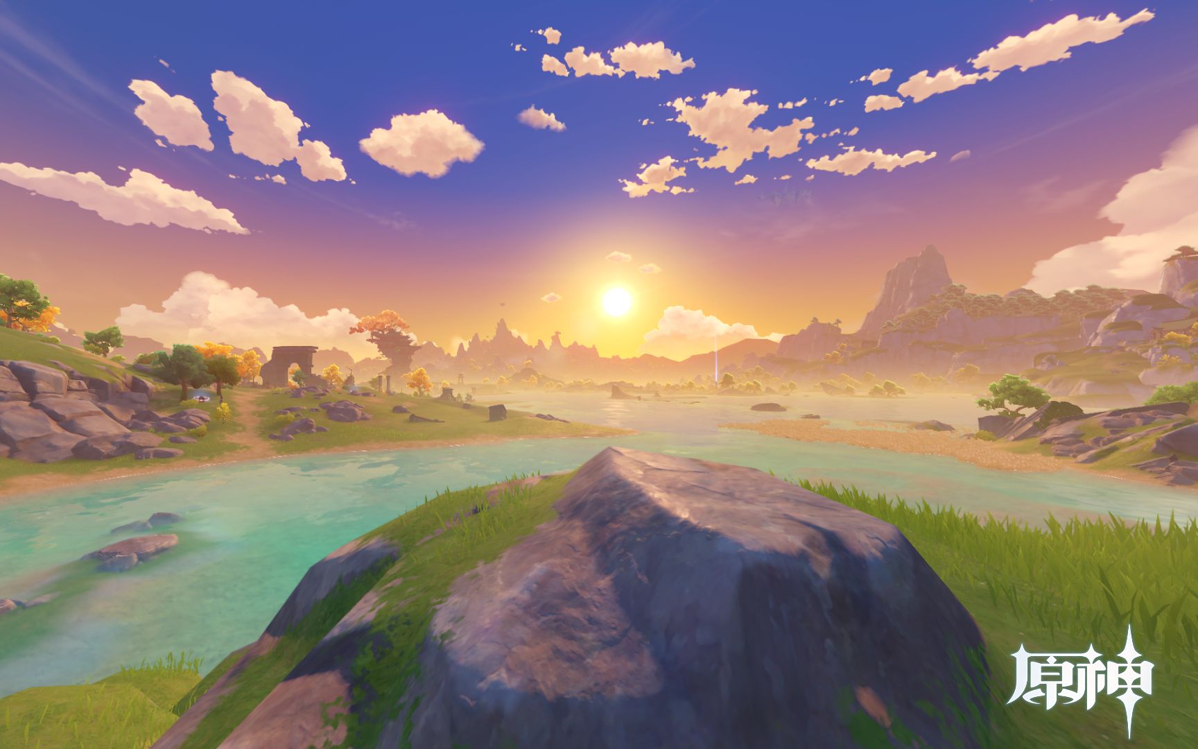 【原神】随风而来的旅行者,欢迎来到提瓦特大陆