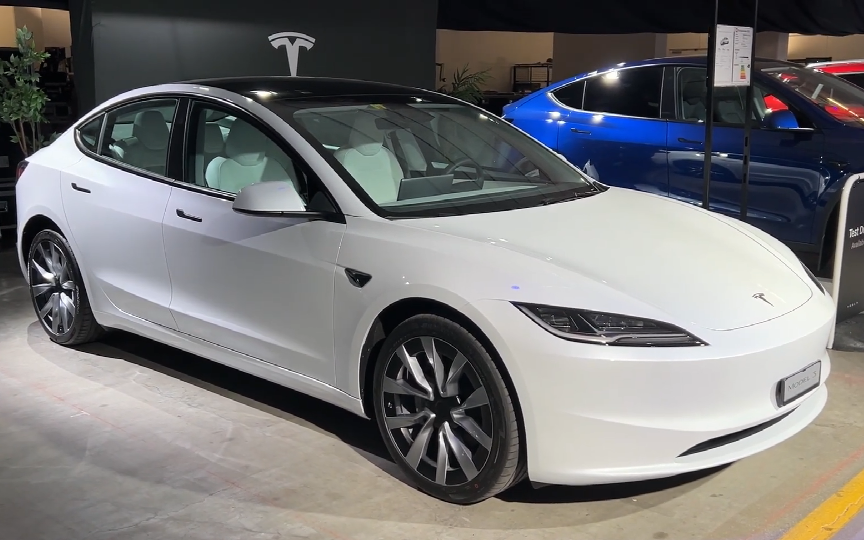 2024款特斯拉model 3 外观和内饰展示