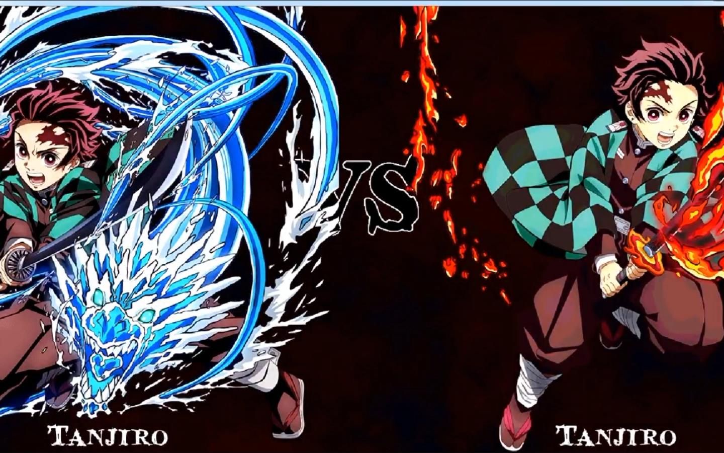 【mugen】水之呼吸炭治郎vs火之神神乐炭治郎!