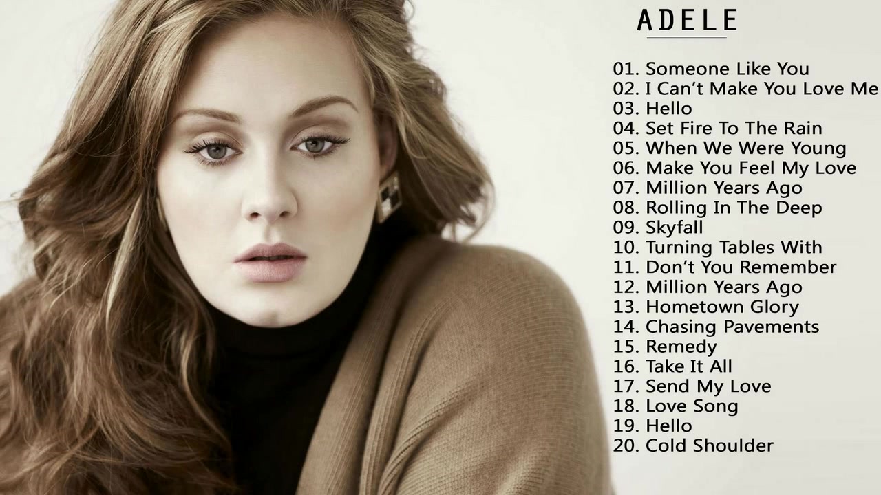 hlmusic top adele greatest hits cover 2017