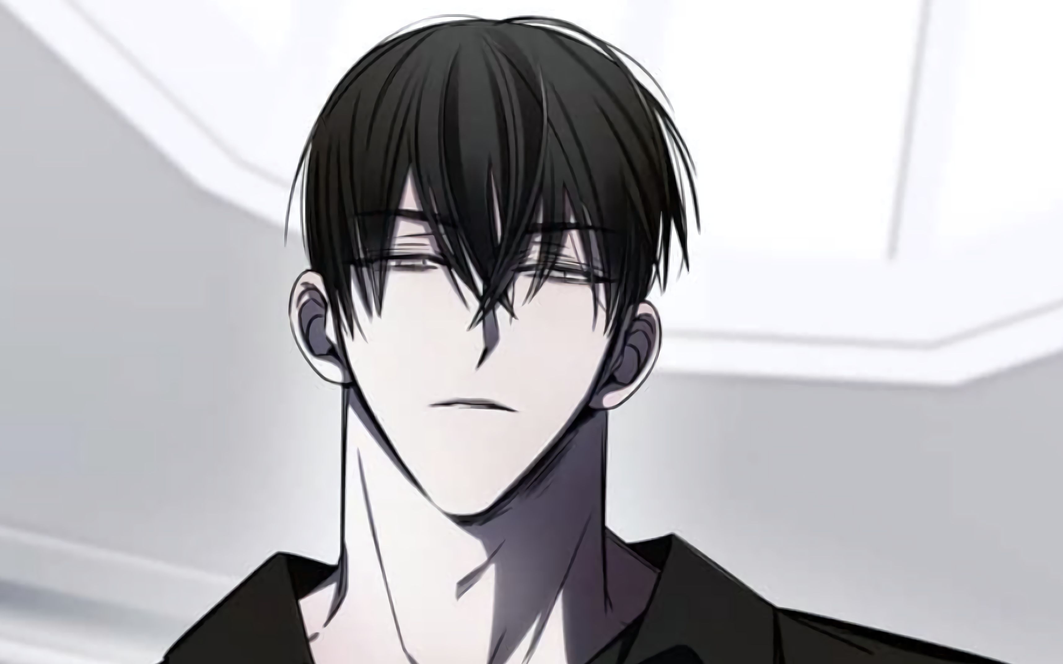 漫画万丈深渊男明星黑衣男我想和你进一步深入接触