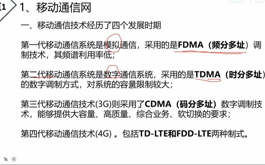 中级网工第五章 5.1无线通信网络哔哩哔哩bilibili