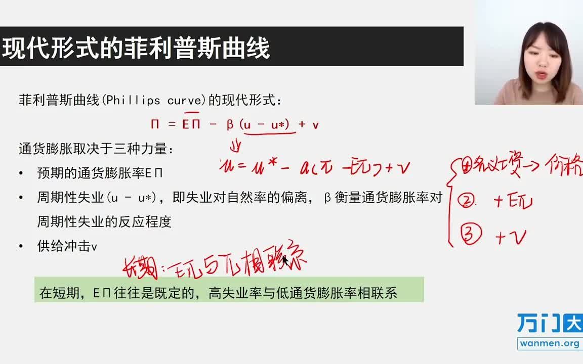 17短期经济波动(下)9短期菲利普斯曲线:通货膨胀与失业的权衡取舍哔哩哔哩bilibili