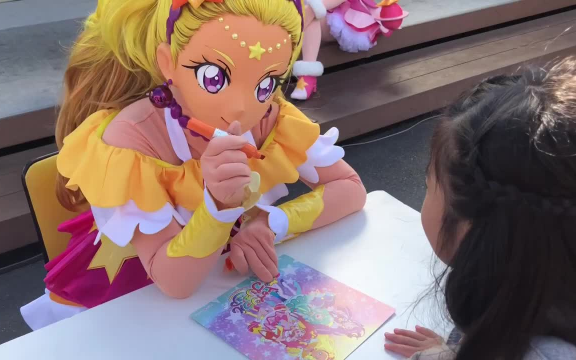 签名见面会startwinkle光之美少女皮套秀与soleil相见