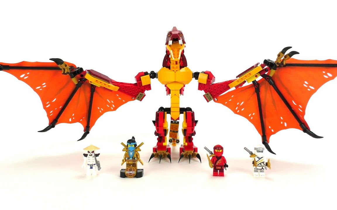 乐高 幻影忍者 fire dragon attack  71753 预览