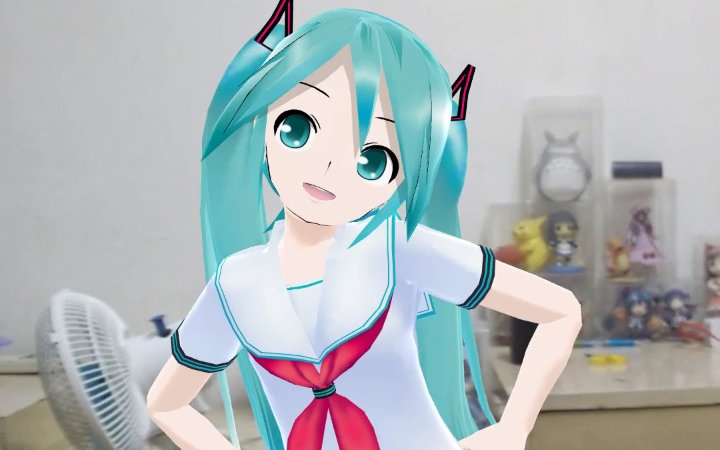 用mikumikuar拍摄实时的实景舞蹈视频