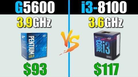 Intel Pentium G5600 Vs Core I3 8100对比测试 哔哩哔哩 つロ干杯 Bilibili Intel Pentium G5600 Vs Core I3 8100对比测试 哔哩哔哩 つロ干杯 Bilibili