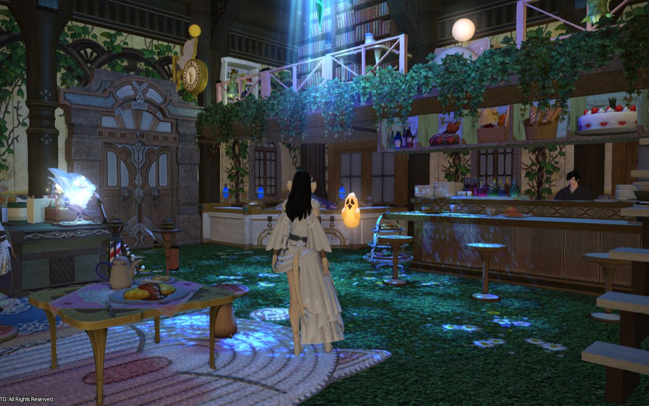 【ff14装修存档】s房|森系餐厅