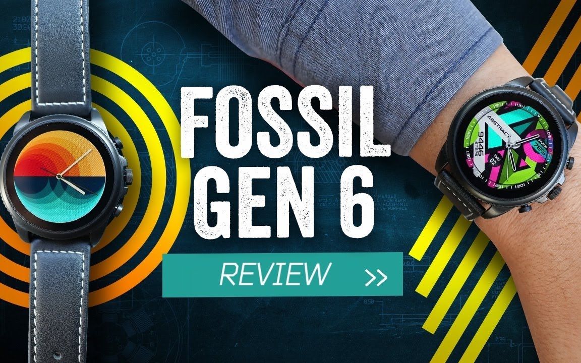 【4K】【智能手表测评】Fossil/化石 GEN6 第六代wear os智能手表测评哔哩哔哩bilibili