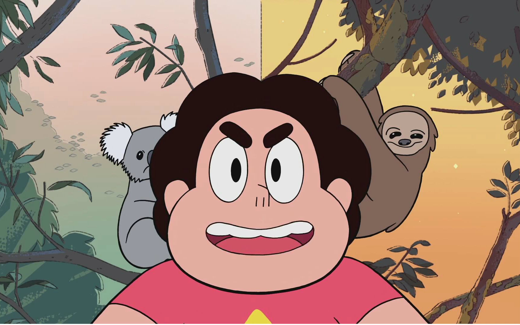 steven universe/宇宙小子 - 官方预览:koala vs sloth