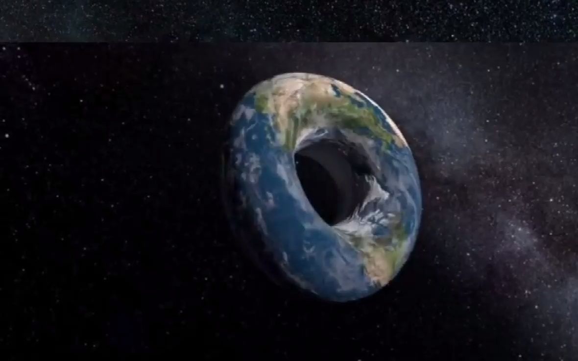 活动作品假如地球是个甜甜圈