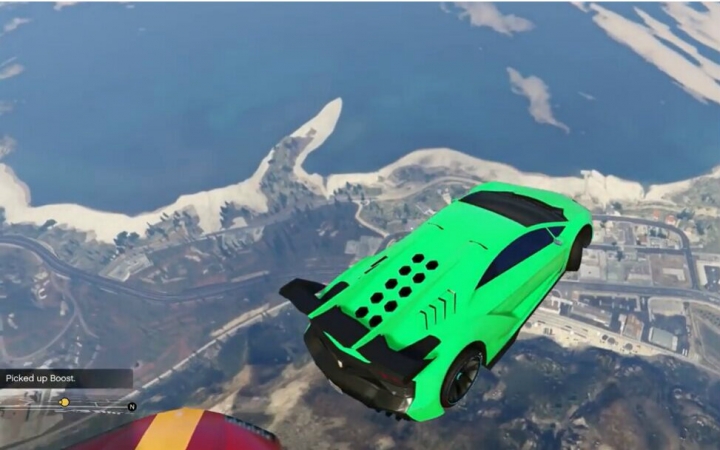 highest jump ever! (gta 5 funny moments)_哔哩哔哩_bilibili
