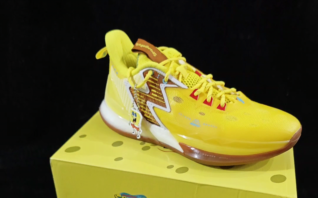 361°×海绵宝宝7575又帅又能打的实战篮球鞋