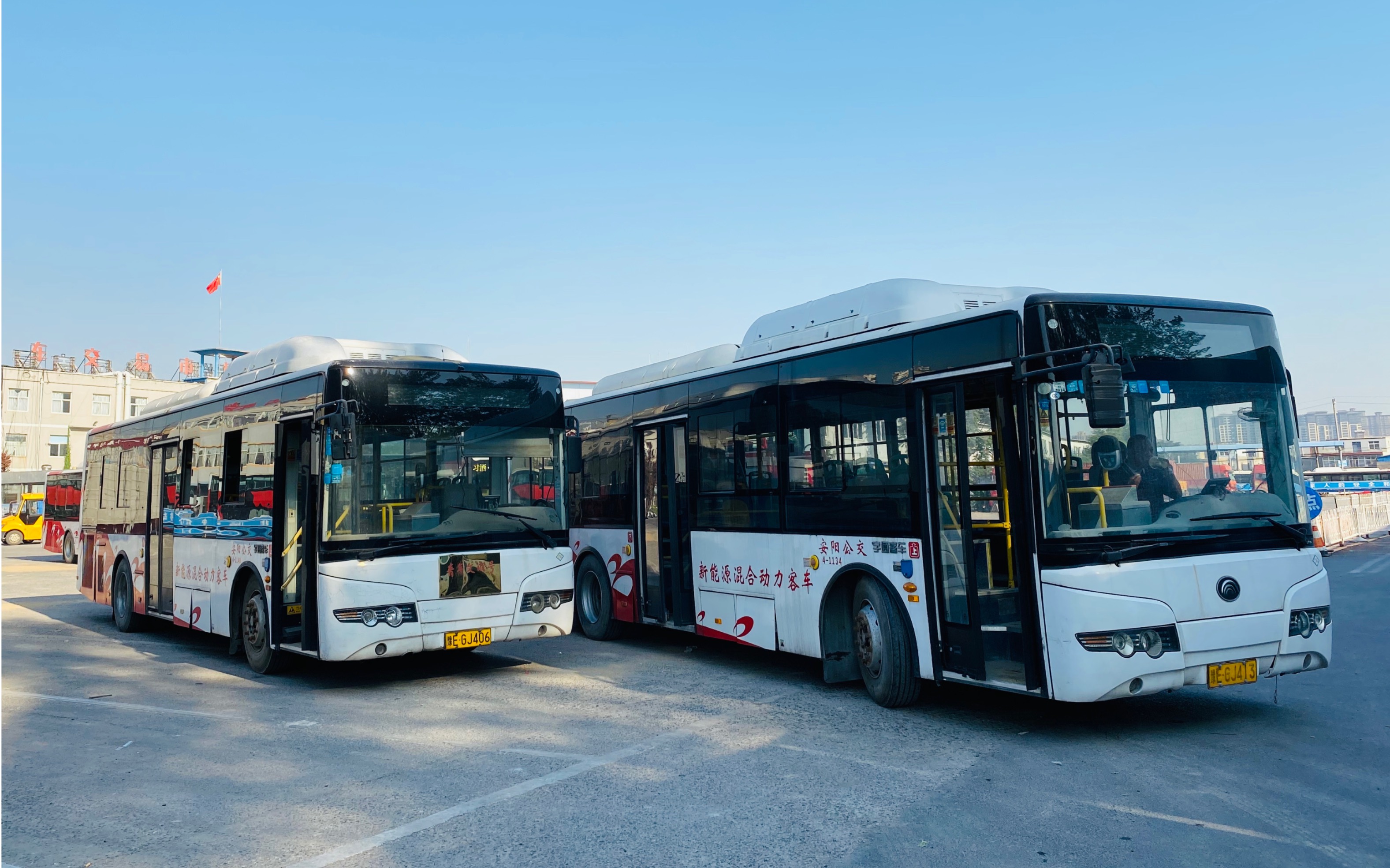 【安阳公交】四分公司宇通zk6105chevng1年检记录