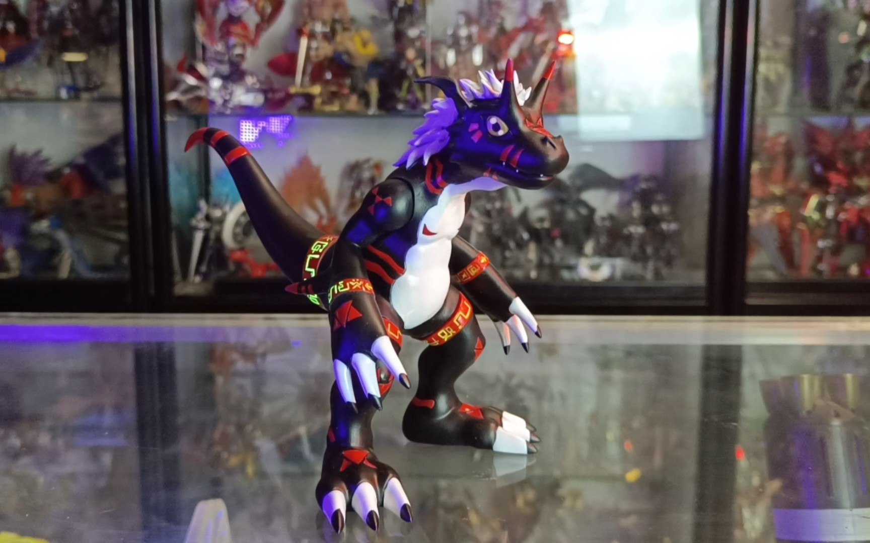 【数码宝贝打印模涂装展示】黑古拉兽