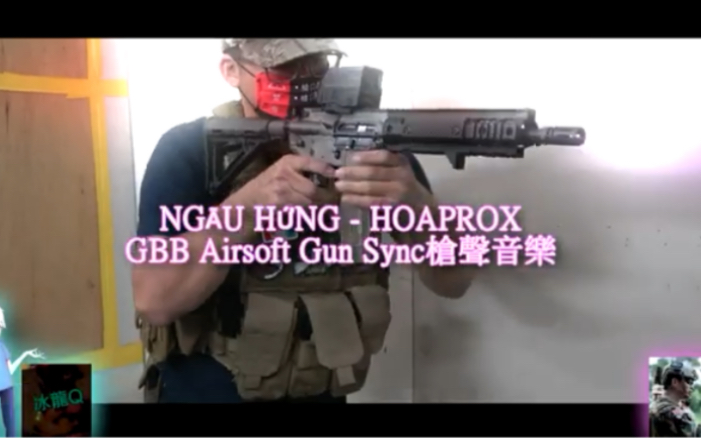 [图]「真人實境」GBB Airsoft Gun Sync槍聲音樂NGẪU HỨNG With you ♪ feat.Q毛