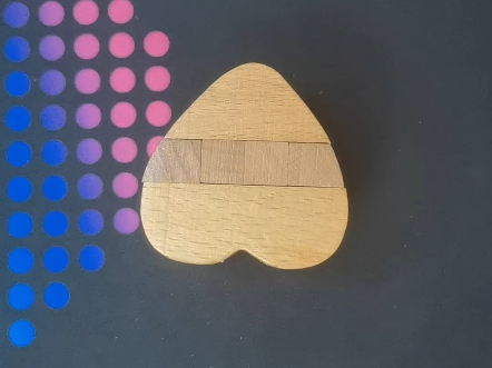 鲁班锁(十六)- 爱心锁