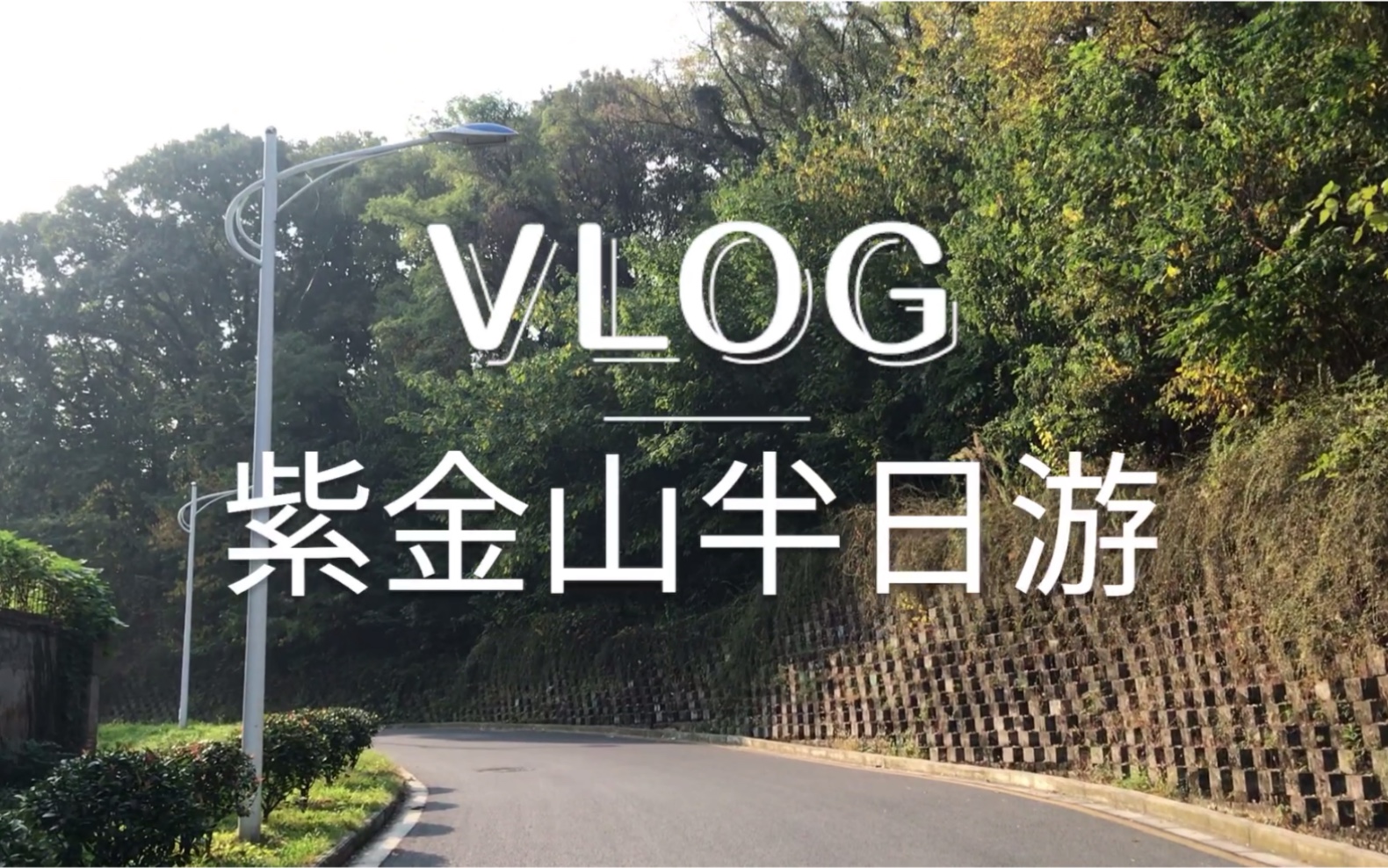 [图]Vlog 5 # 紫金山登山记 / 日行两万九千步