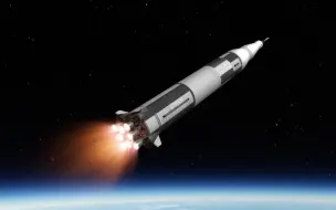 Download Video: 【KSP RSS/RO】毒 发 土 星 五 号