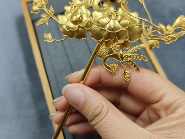 【做花丝镶嵌的惊鸿】视频已打包,欢迎围观!