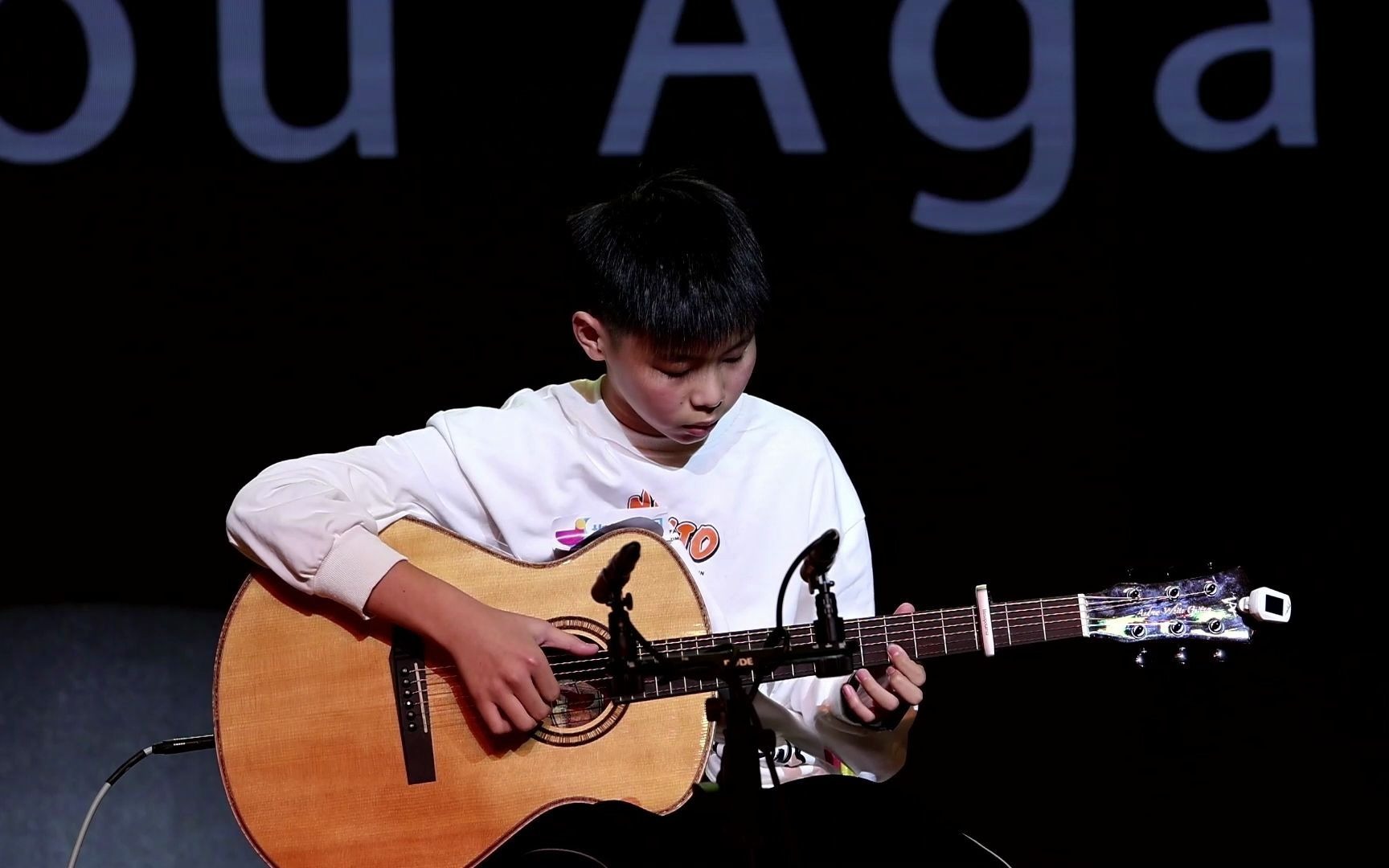 2021wagf青少年指弹大赛 唐彪飒《see you again》_哔哩哔哩_bilibili