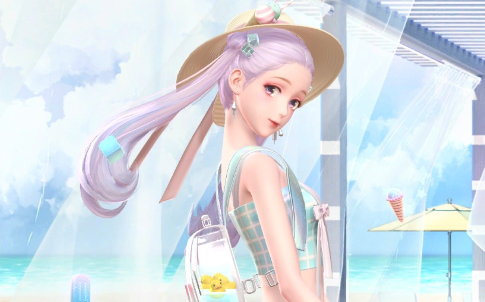 【闪耀暖暖】晴夏海风套装主界面彩蛋触发