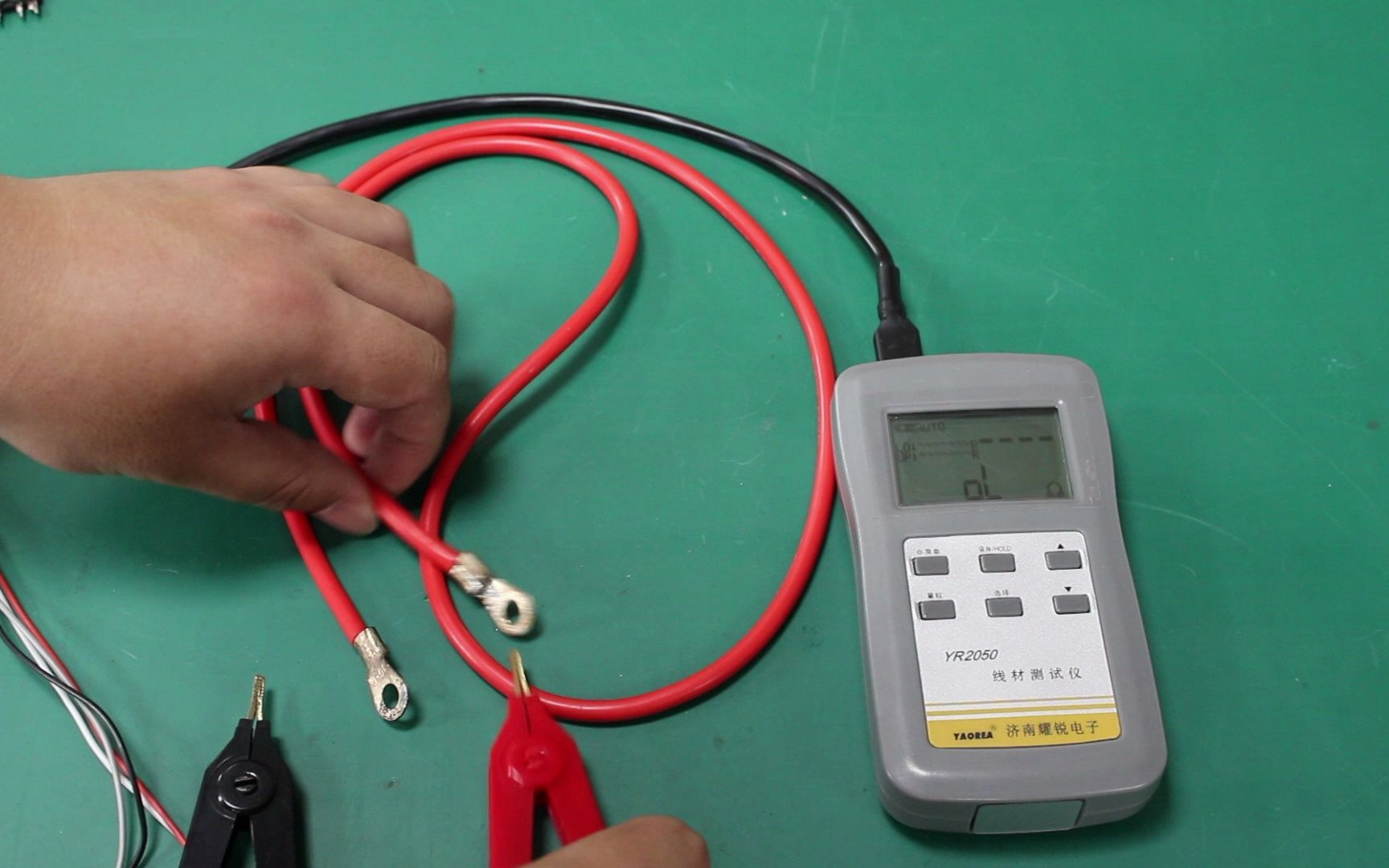 测导线电阻