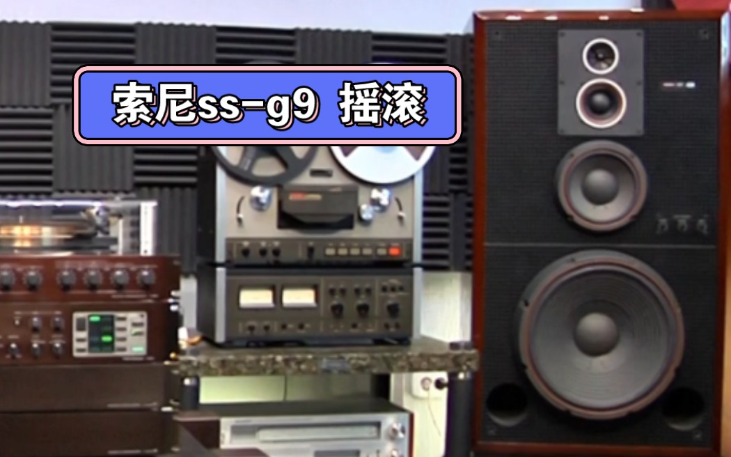 索尼ss-g9 旗舰级监听音响 声音收放自如