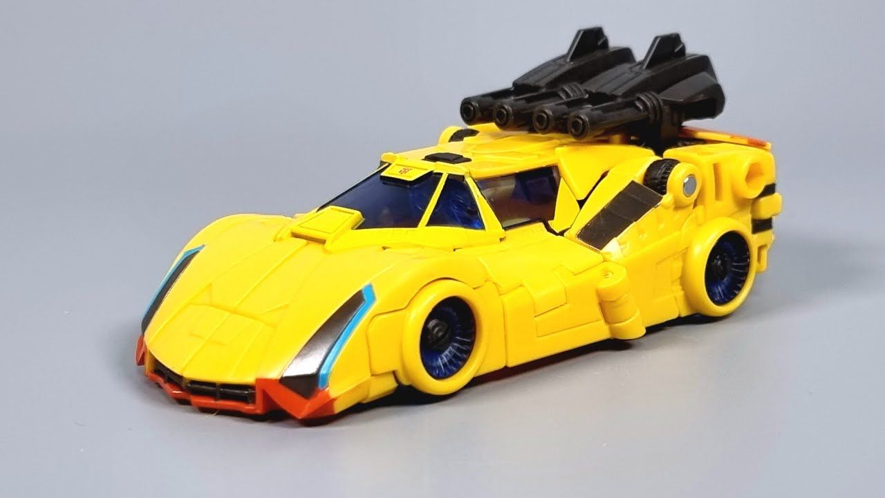 变形金刚变形汽车机器人飞毛腿试玩!