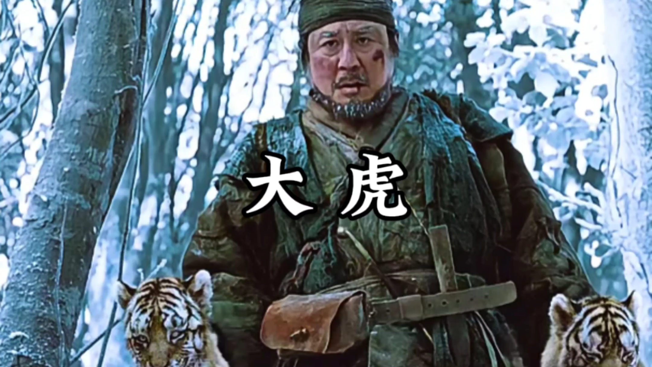 大虎,老猎人打死虎妈妈后,却将两只幼虎放回山洞 ,韩国伦理电影