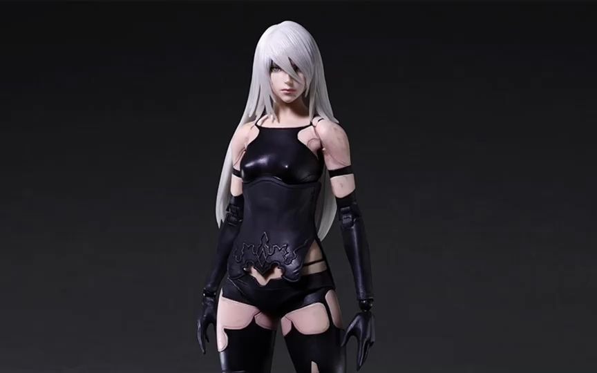 square enix playarts改 尼尔机械纪元 尤尔哈 a型 二号 可动手办 双