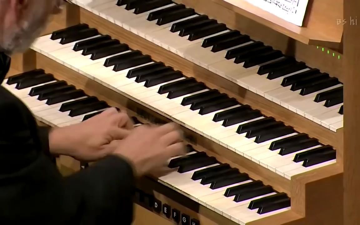 [图]Ton Koopman plays Fugue in G minor BWV 578 by J. S. Bach, Tokyo, 2008