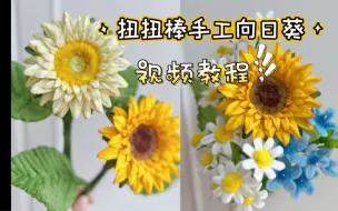 Tải video: 扭扭棒手工仿真向日葵有手就会系列