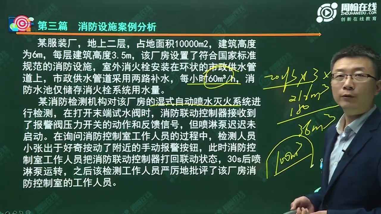 2020年一级消防案例分析第三篇 03哔哩哔哩bilibili