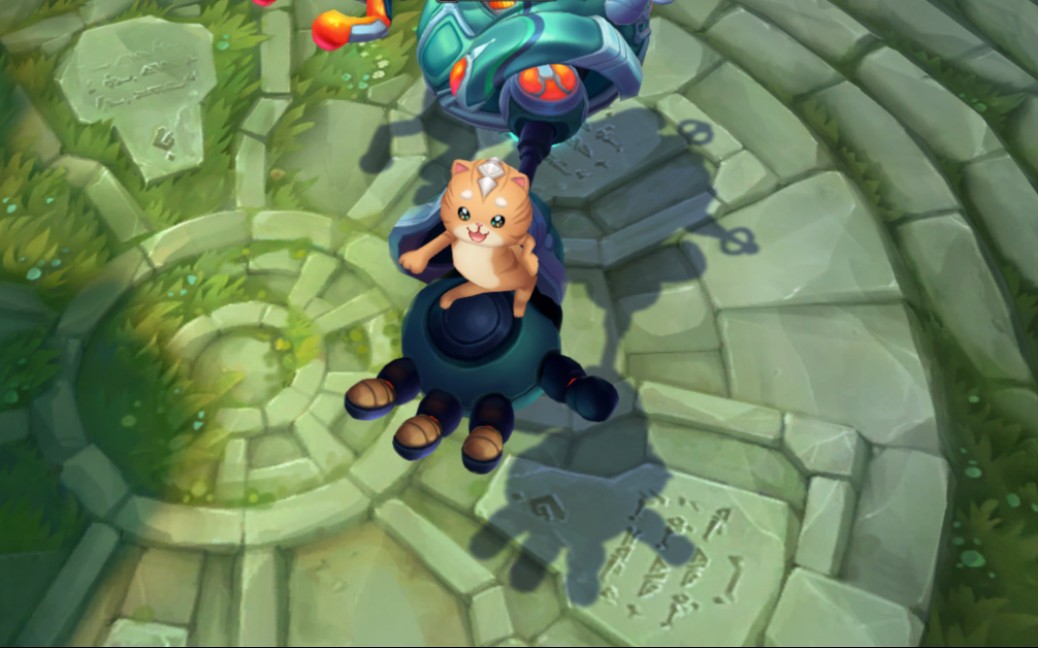 敲钟牛的对手来了,太空律动机器人(布里茨)皮肤,快来吸猫_哔哩哔哩