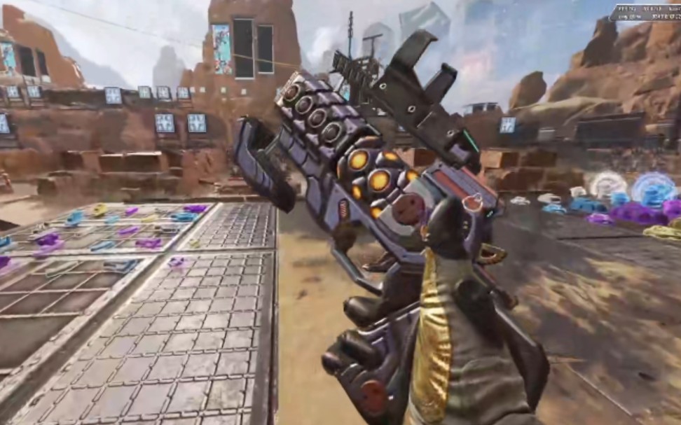 【小噬】apex小帮手最新进化收集活动皮肤"最终形态"第一人称展示_第