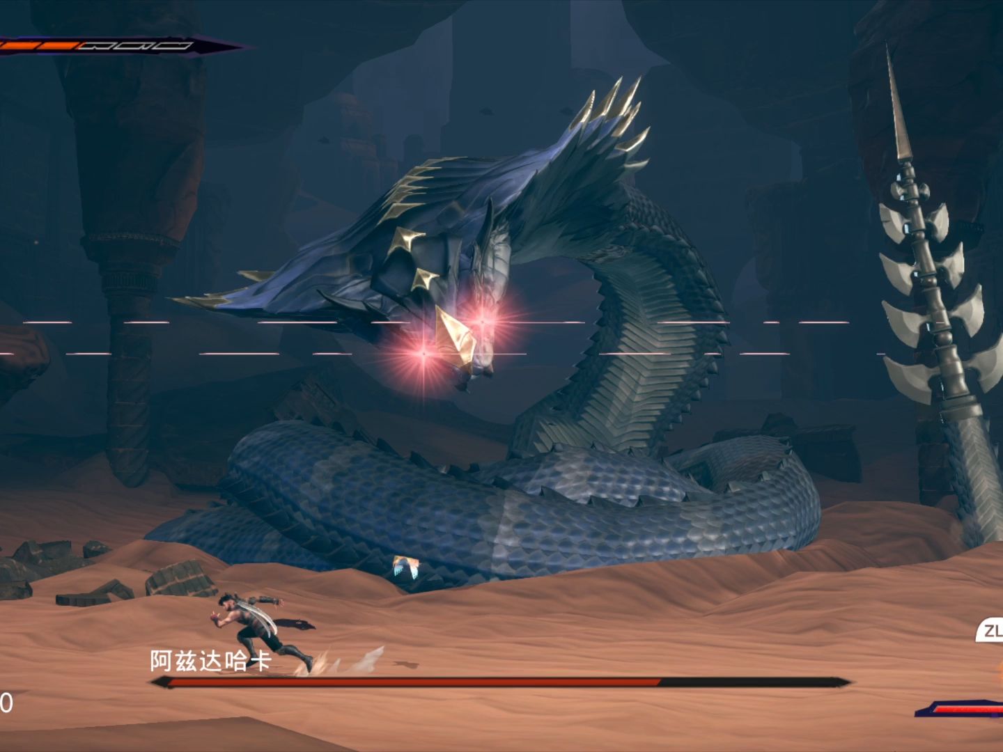 波斯王子:失落的王冠| boss战 阿兹达哈卡