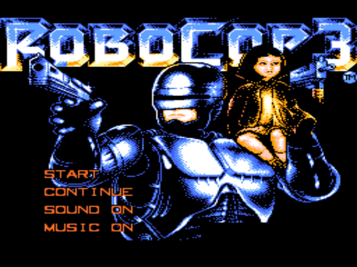 【任天堂:NES、FC】机械战警 3代(RoboCop 3)美版哔哩哔哩bilibili童年回忆