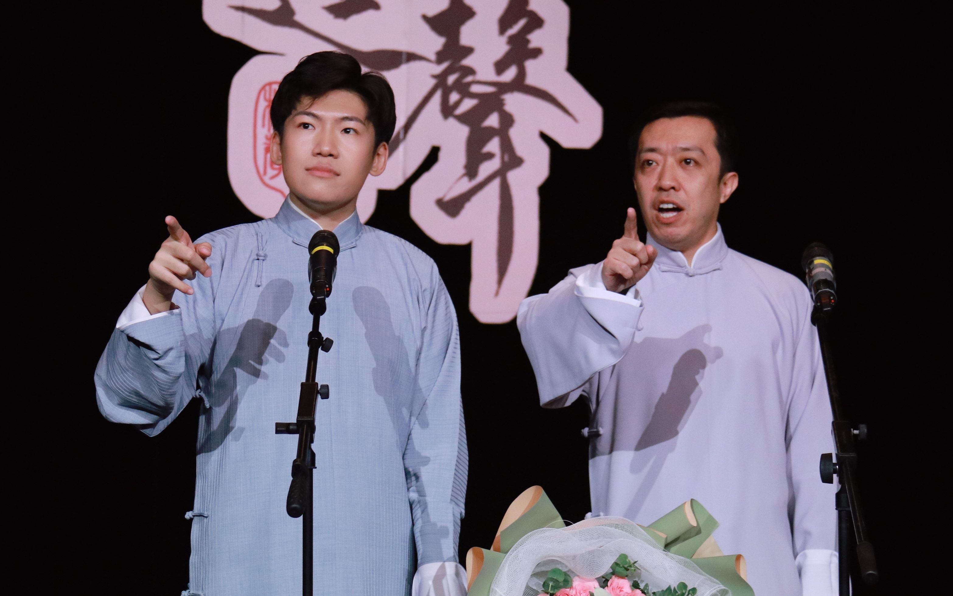 武侠人物的谜语居然还有"男足"【相声】李涵,李菁《武侠灯谜》片段4