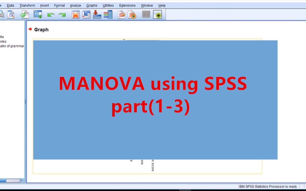 MANOVA using SPSS | Part 13哔哩哔哩bilibili