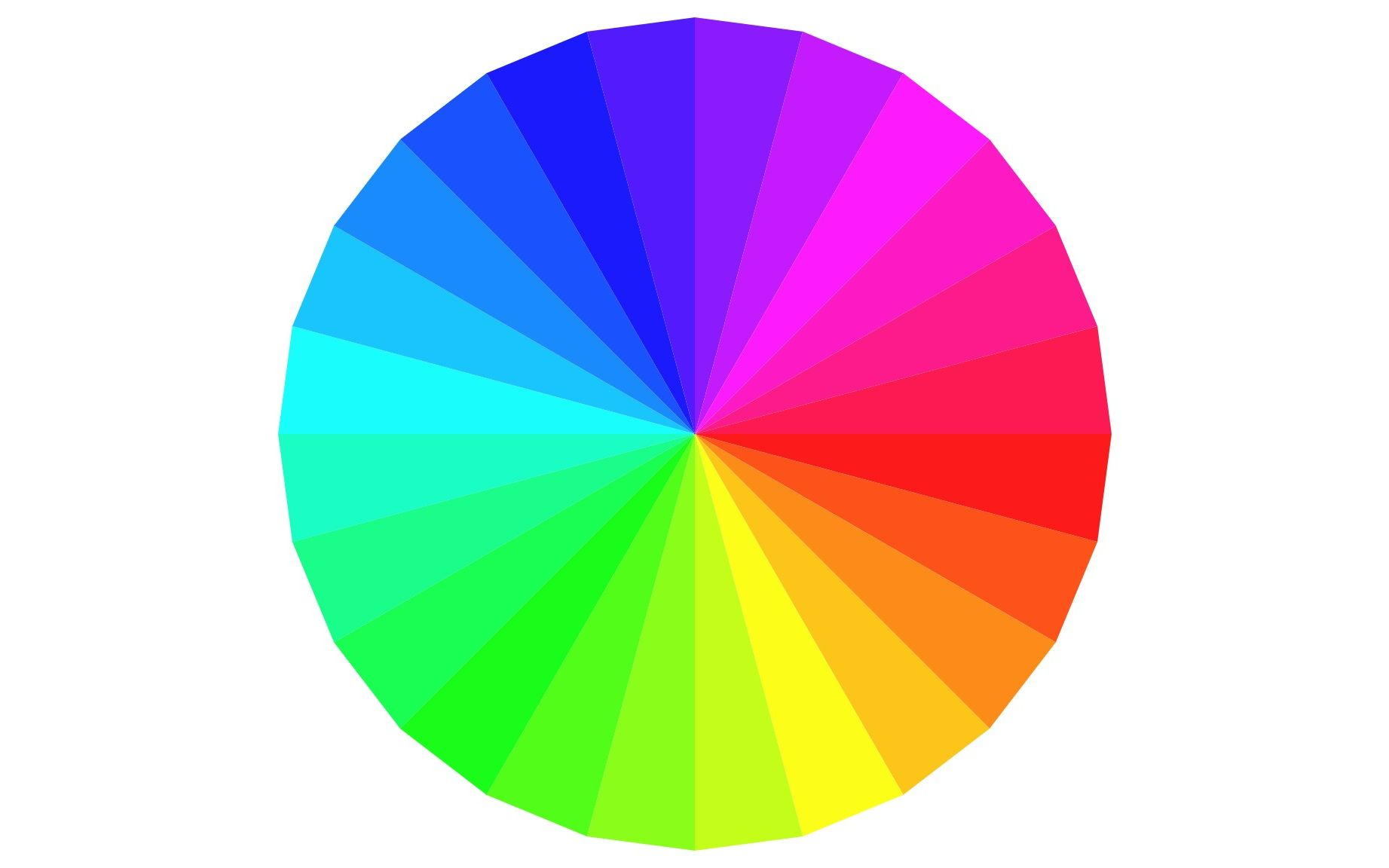 web交互创意编程p1色彩003圆的颜色光谱【p5js图形语言教程】