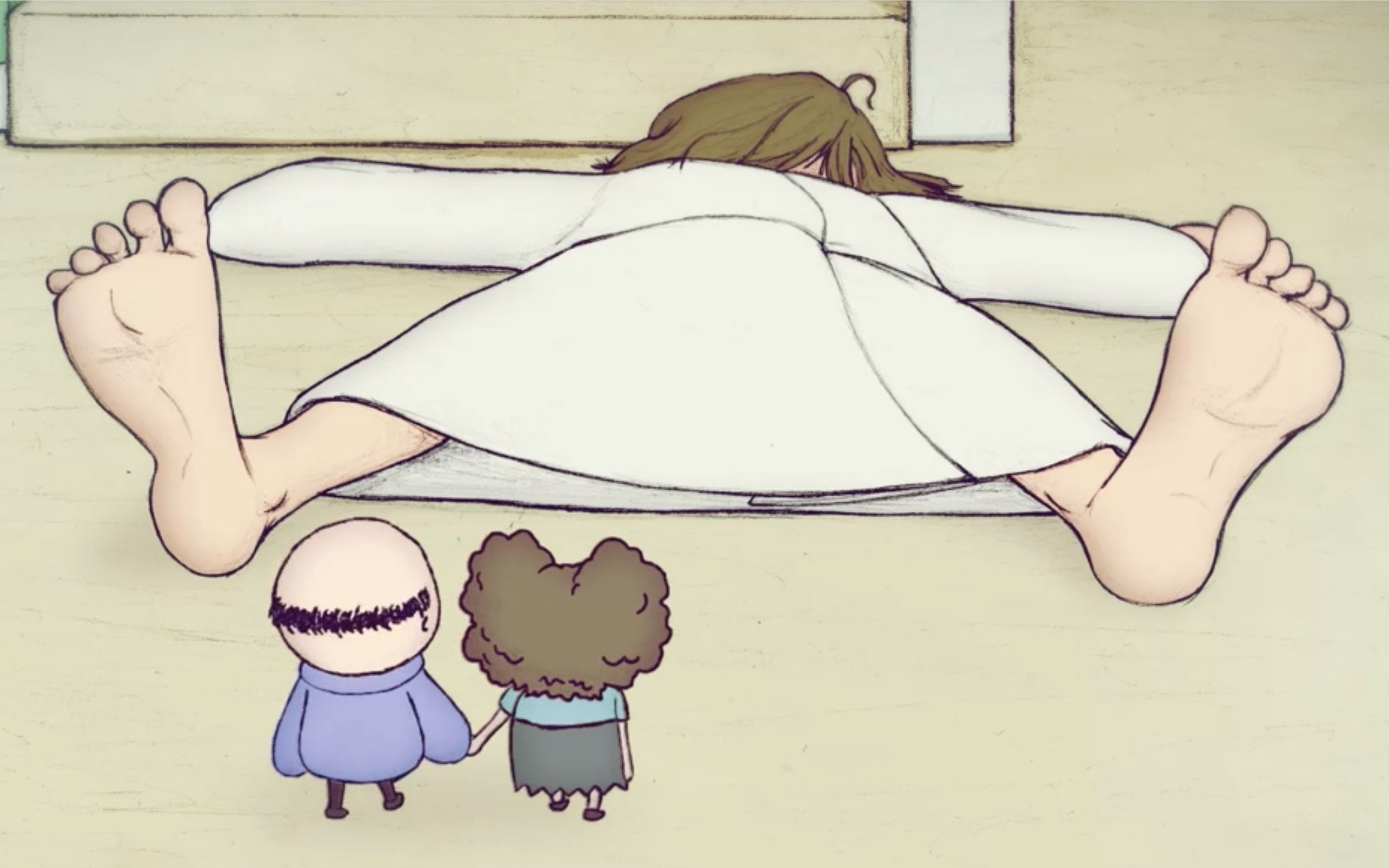 男人靠钻进人体内寄生这天女孩晕倒在地他萌生了个想法